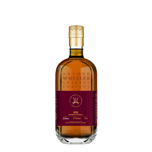 Arthur Wheeler 1932 Bourbon Whiskey